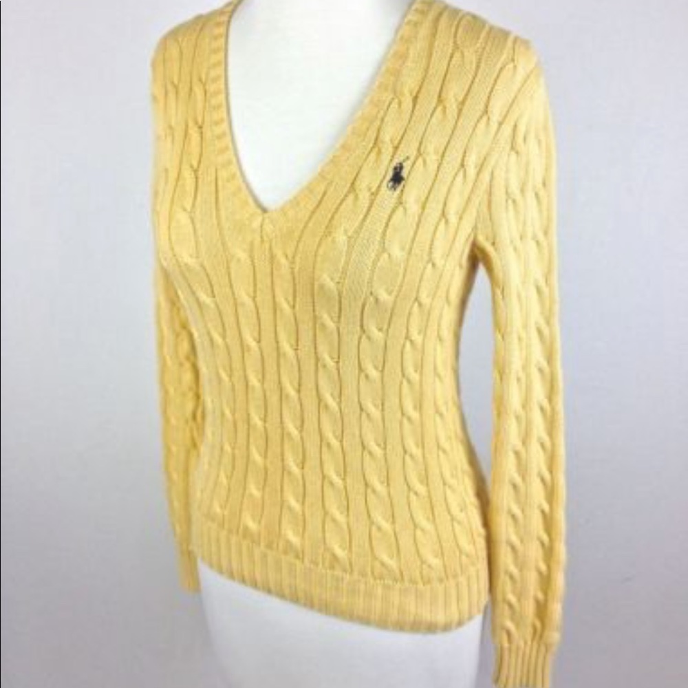 Ralph Lauren cable knit sweater